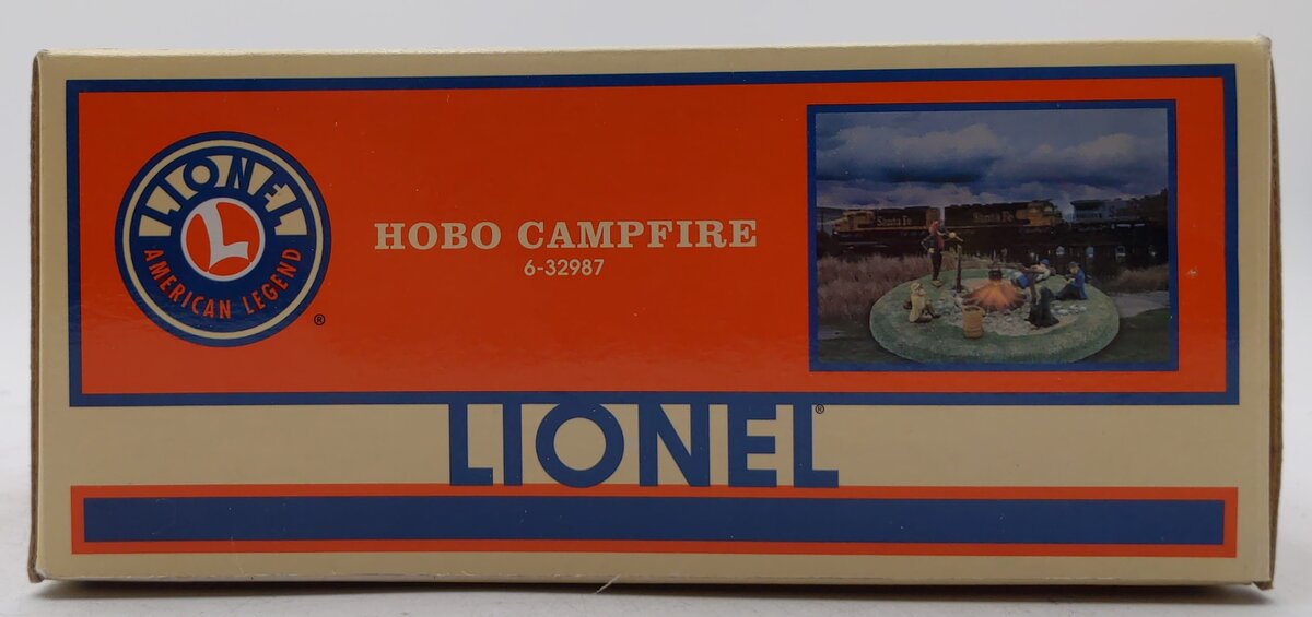 Lionel 6-32987 O Gauge Illuminated Hobo Campfire MT/Box