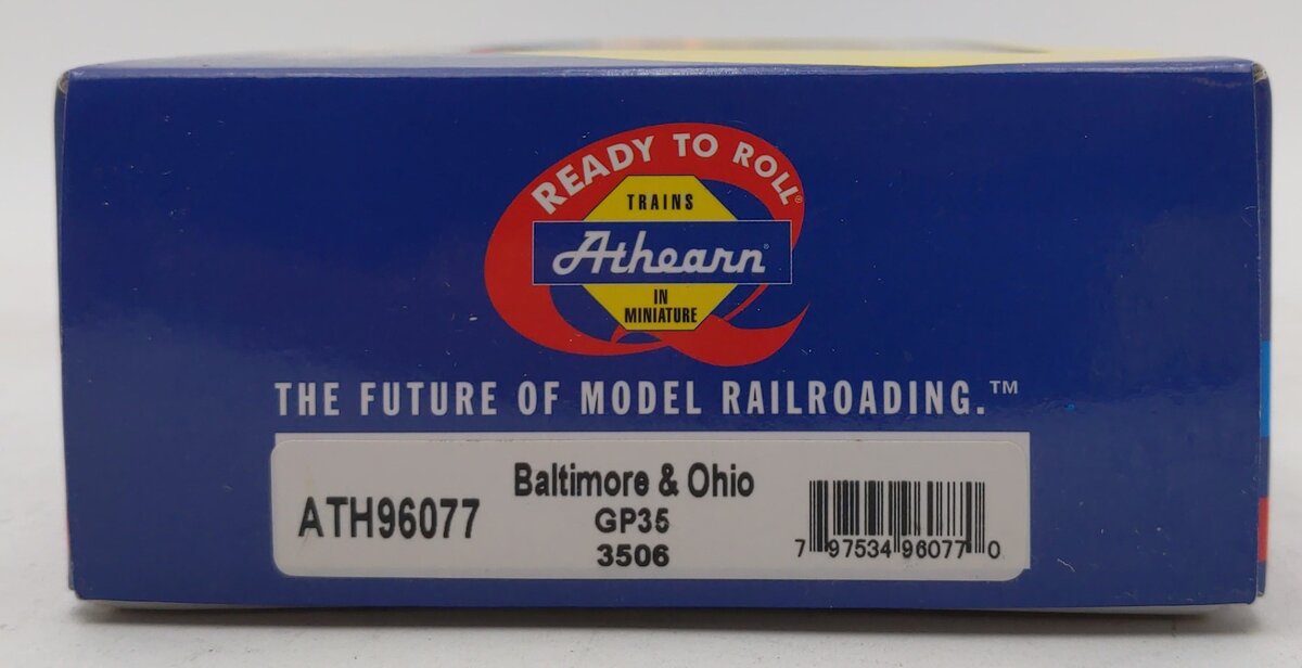 Athearn 96077 HO Scale Baltimore & Ohio EMD GP35 #3506