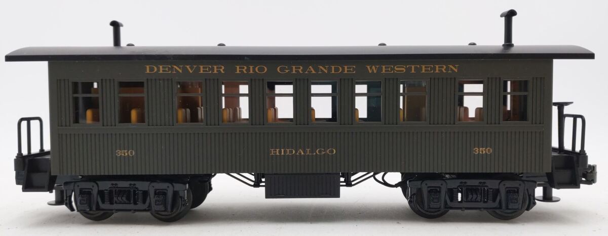MTH 30-6406B O Gauge Denver & Rio Grande Overton Coach Car #350 LN/Box
