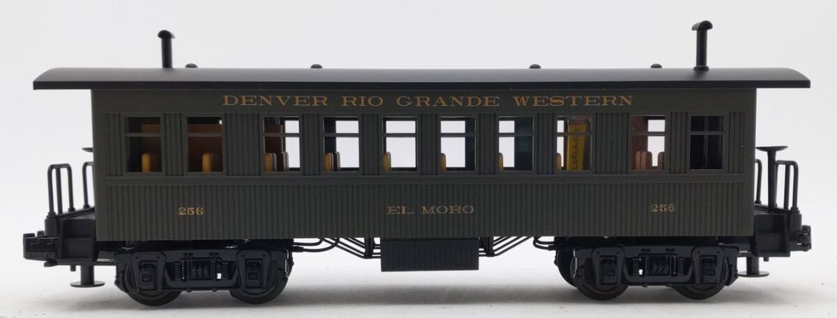 MTH 30-6406D O Gauge Denver & Rio Grande Overton Coach Car #256 NIB
