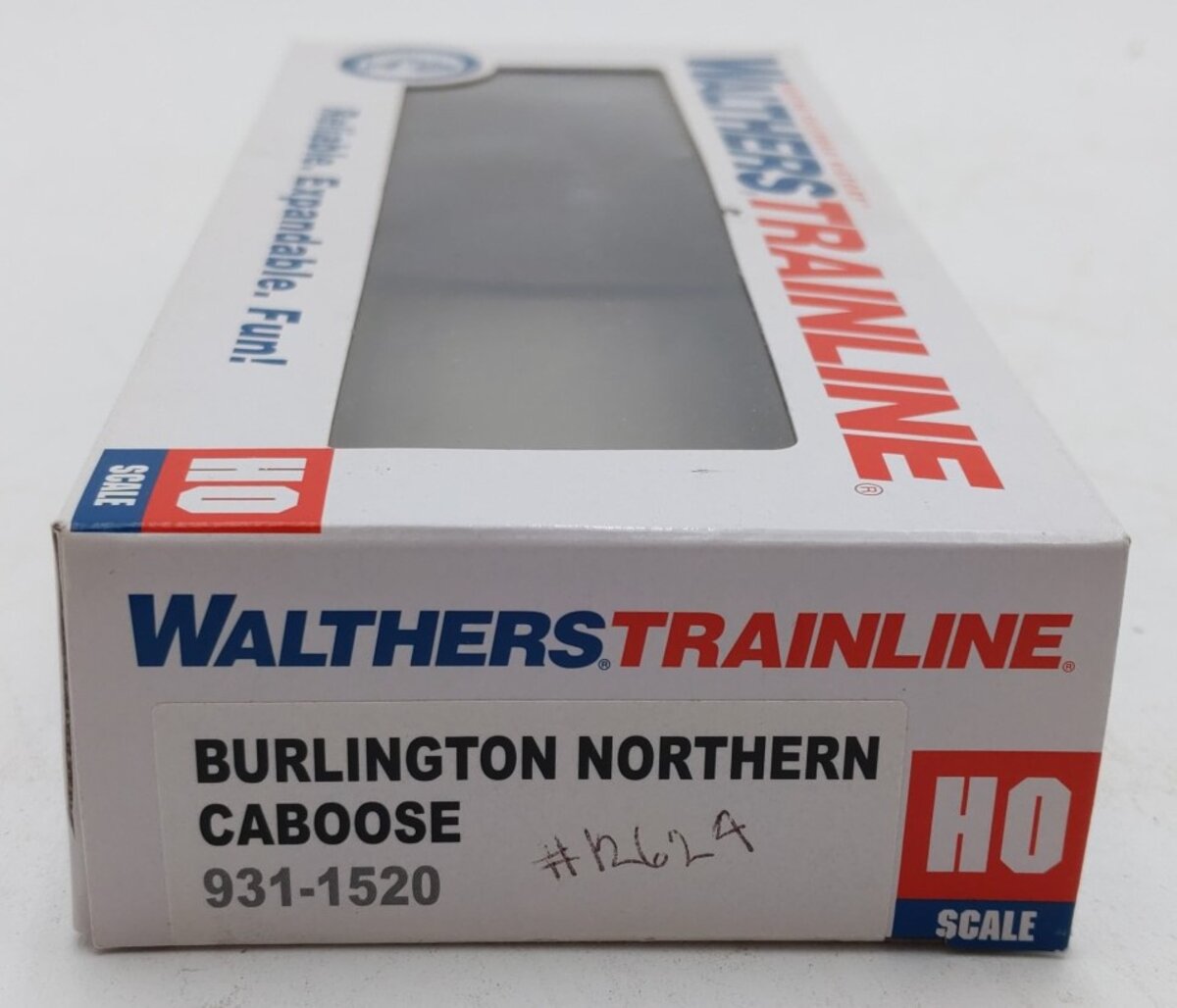 Walthers 931-1520 HO Burlington Northern & Santa Fe - Wide-Vision Caboose