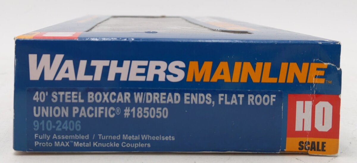 Walthers 910-2406 HO Scale Union Pacific 40' Steel Box Car #185050