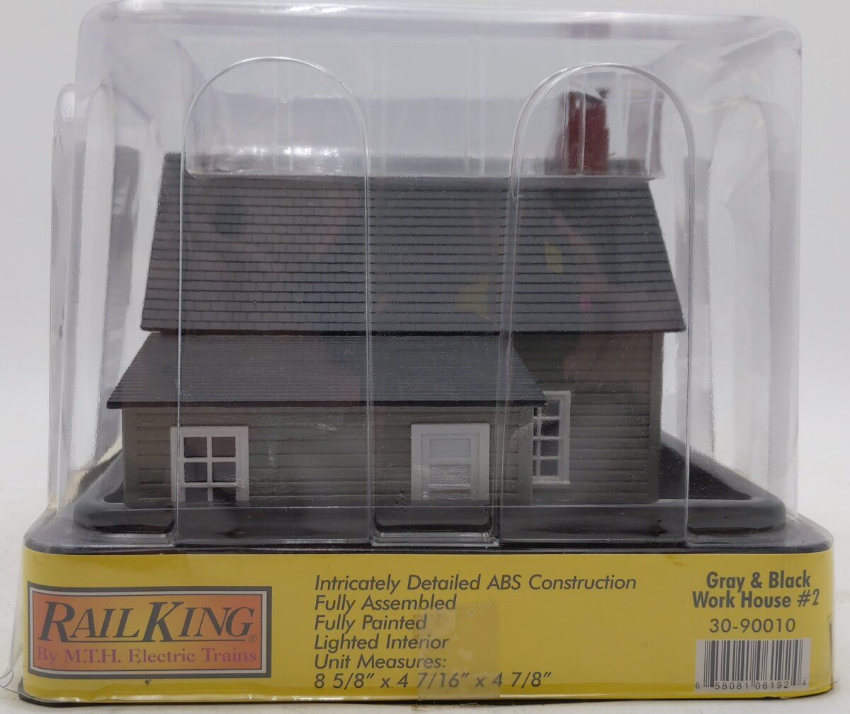 MTH 30-90010 O Gray & Black Work House #2
