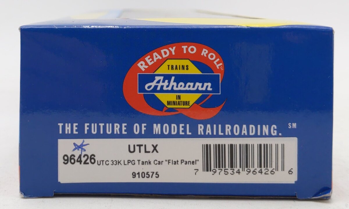 Athearn 96426 HO UTLX 33.9K LPG Tank Car #910575