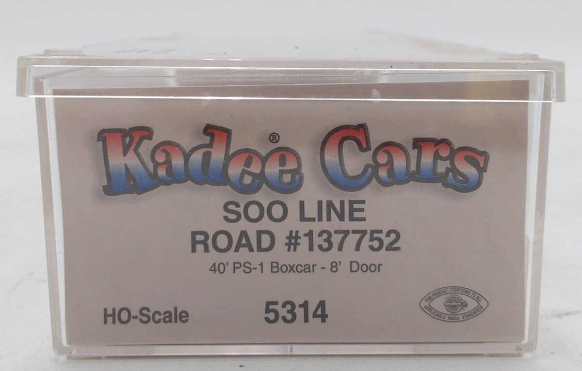 Kadee 5314 HO SOO Line Pullman-Standard PS-1 40' Boxcar #137752