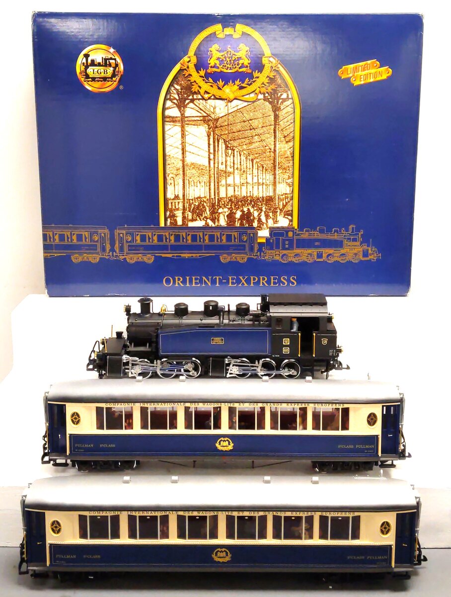 LGB 70685 G Scale Orient Express Deluxe G Gauge Steam