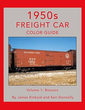 1950s Freight Car Color Guide Vol1 Box Cars Hardcover Book By Stephen M. Timko MT