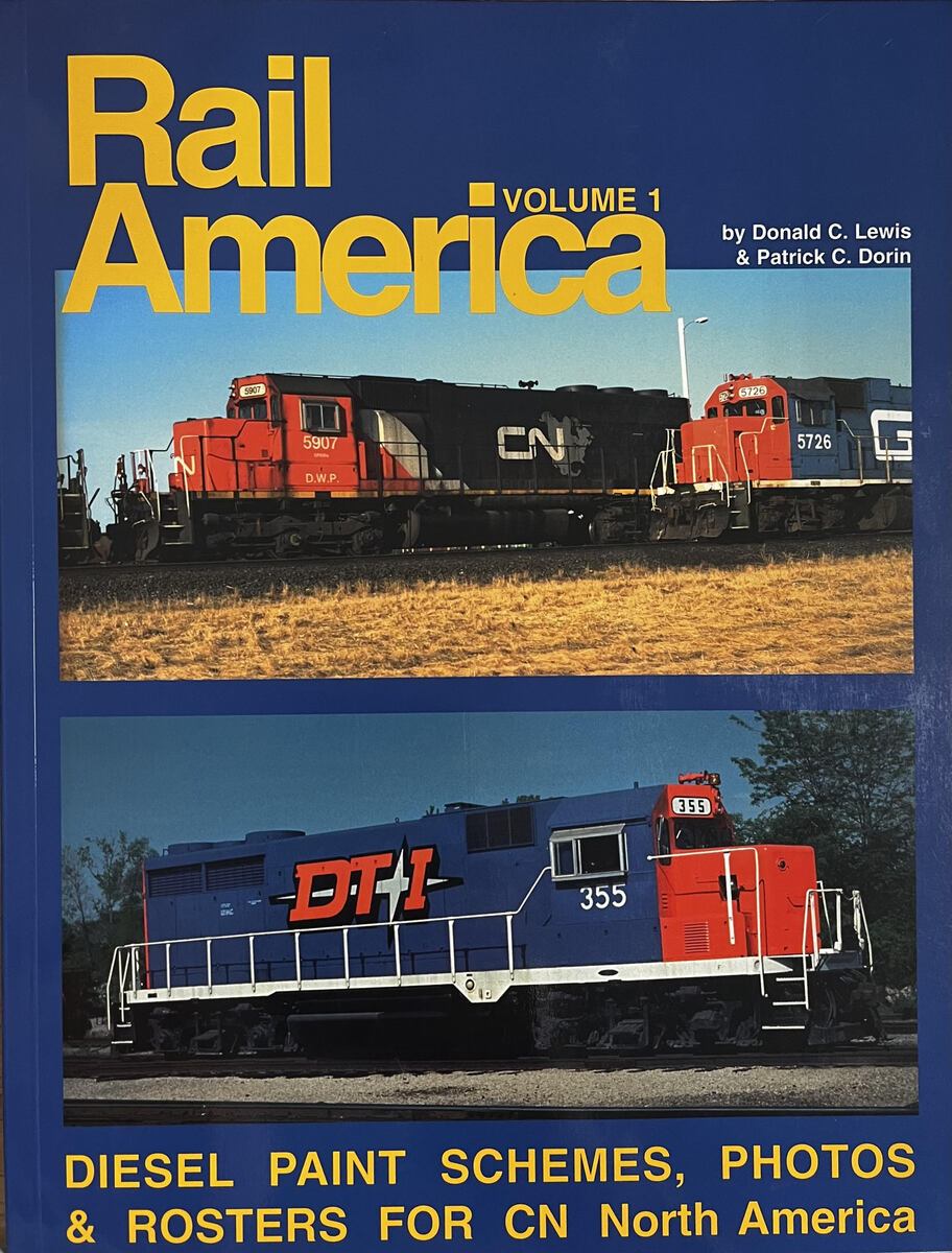 Rail America Volume 1 Paperback Book By Patrick C. Dorin, Donald C. Lewis EX