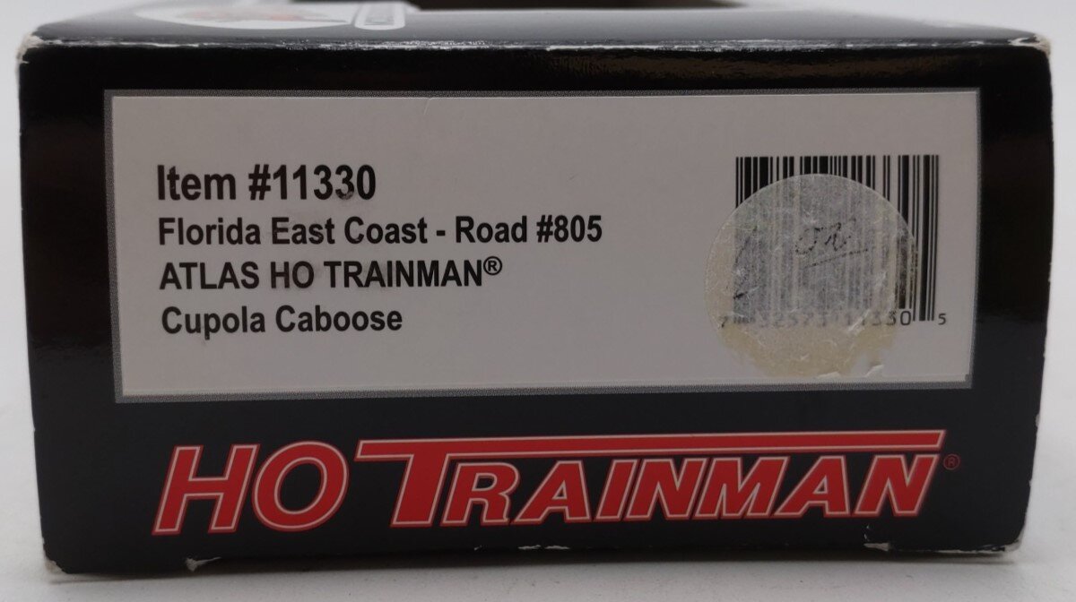Atlas 11330 HO Scale FEC Trainman Cupola Caboose #805