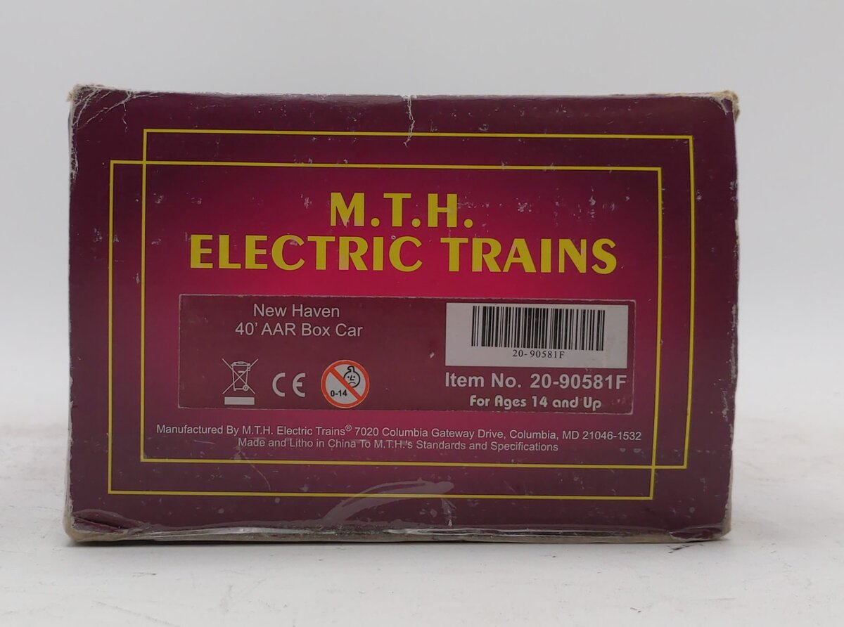 MTH 20-90581 O New Haven 40' AAR Box Car Set (Set of 6)
