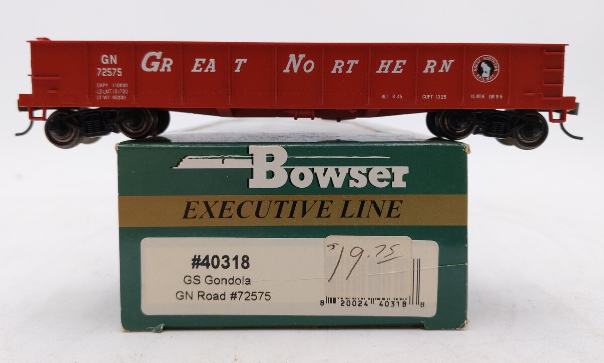 Bowser 40318 HO Great Northern GS Gondola #72575