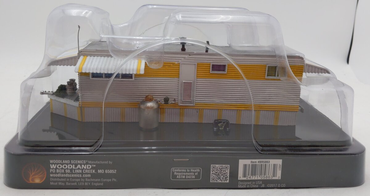 Woodland Scenics BR5863 O Built-&-Ready Sunny Days Trailer