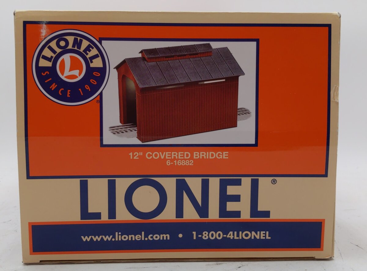 Lionel 6-16882 12" Covered Bridge LN/Box