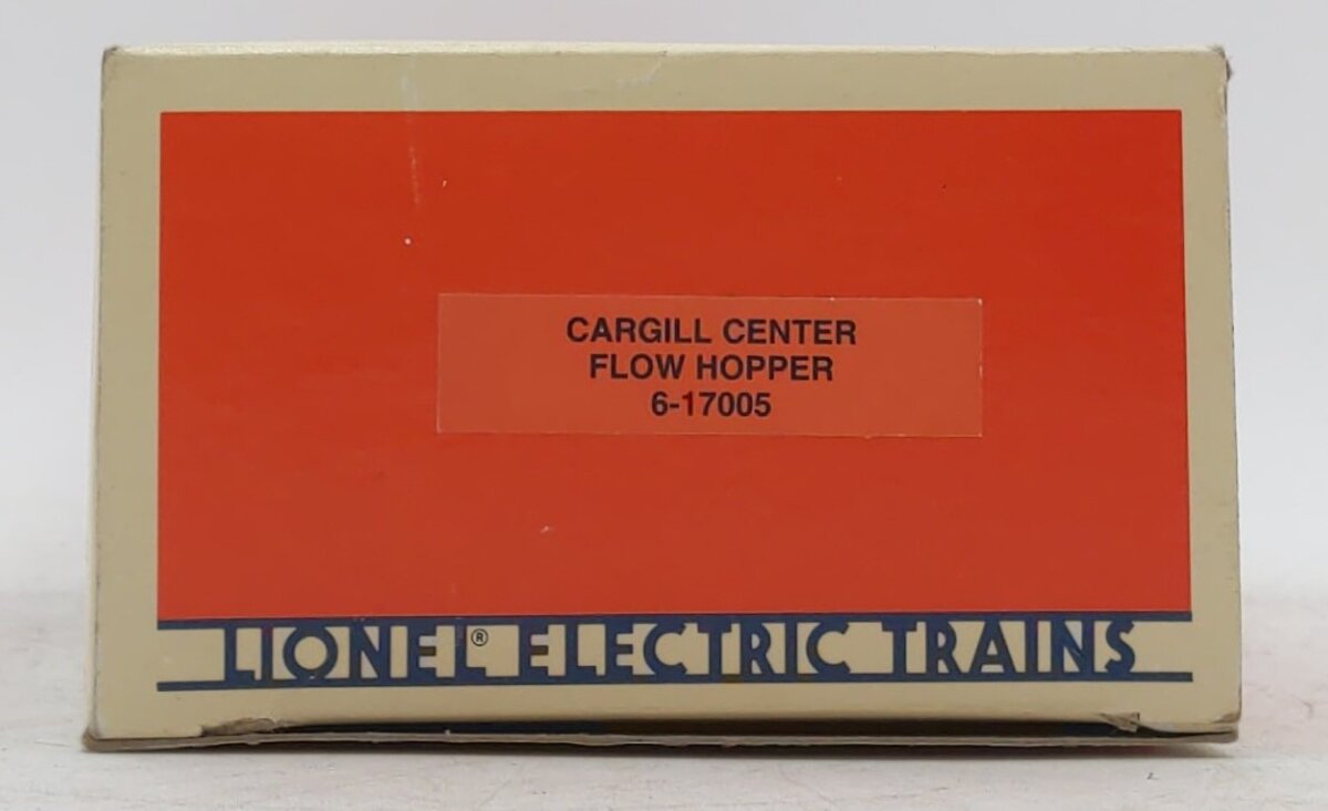 Lionel 6-17005 O Gauge Cargill 2-Bay Center Flow Hopper #17005 EX/Box