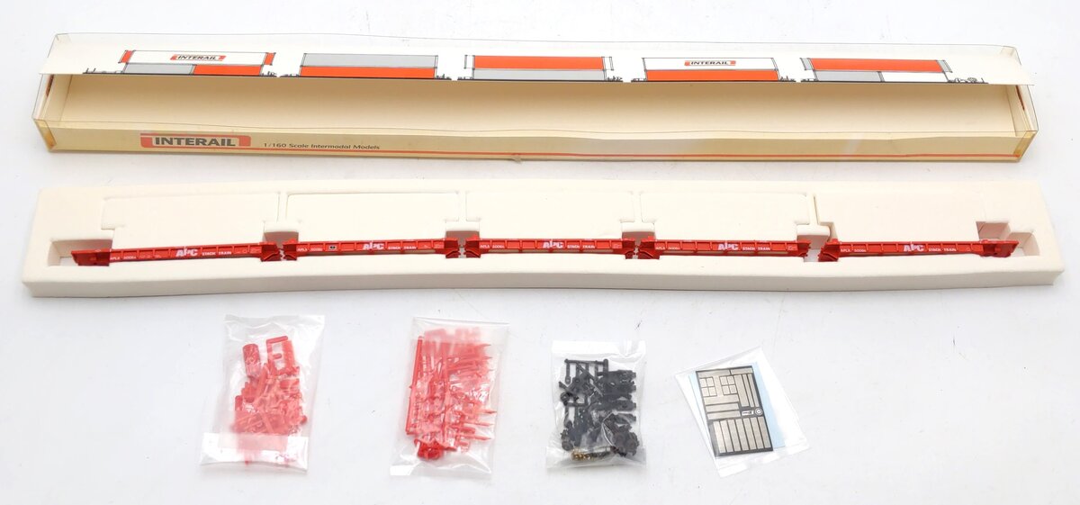 Interail 94851.02 1:160 Thrall Double Stack Container Refridgerated Car Set