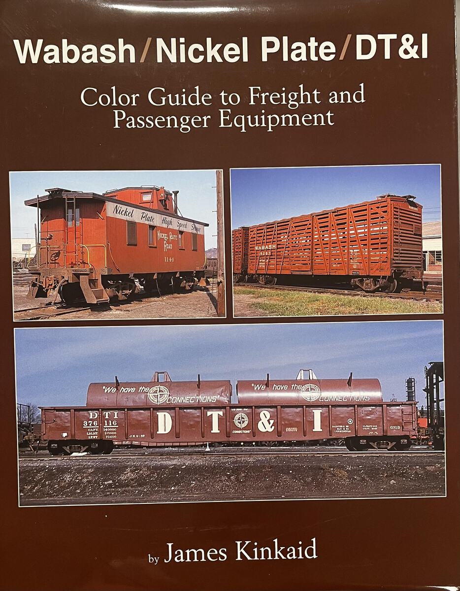 Color Guide to Freight & Passenger Equipment Hardcover Book James Kinkaid EX
