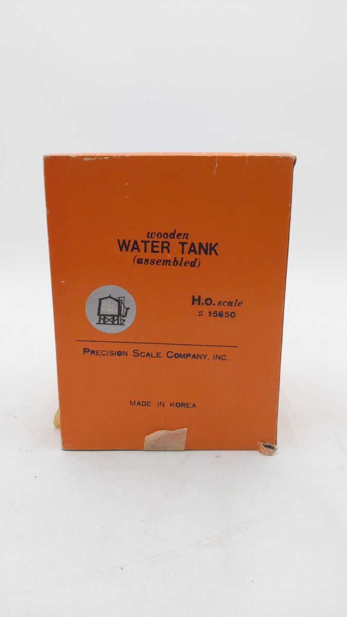 Precision Scale Company 15650 HO Scale Wooden Water Tank