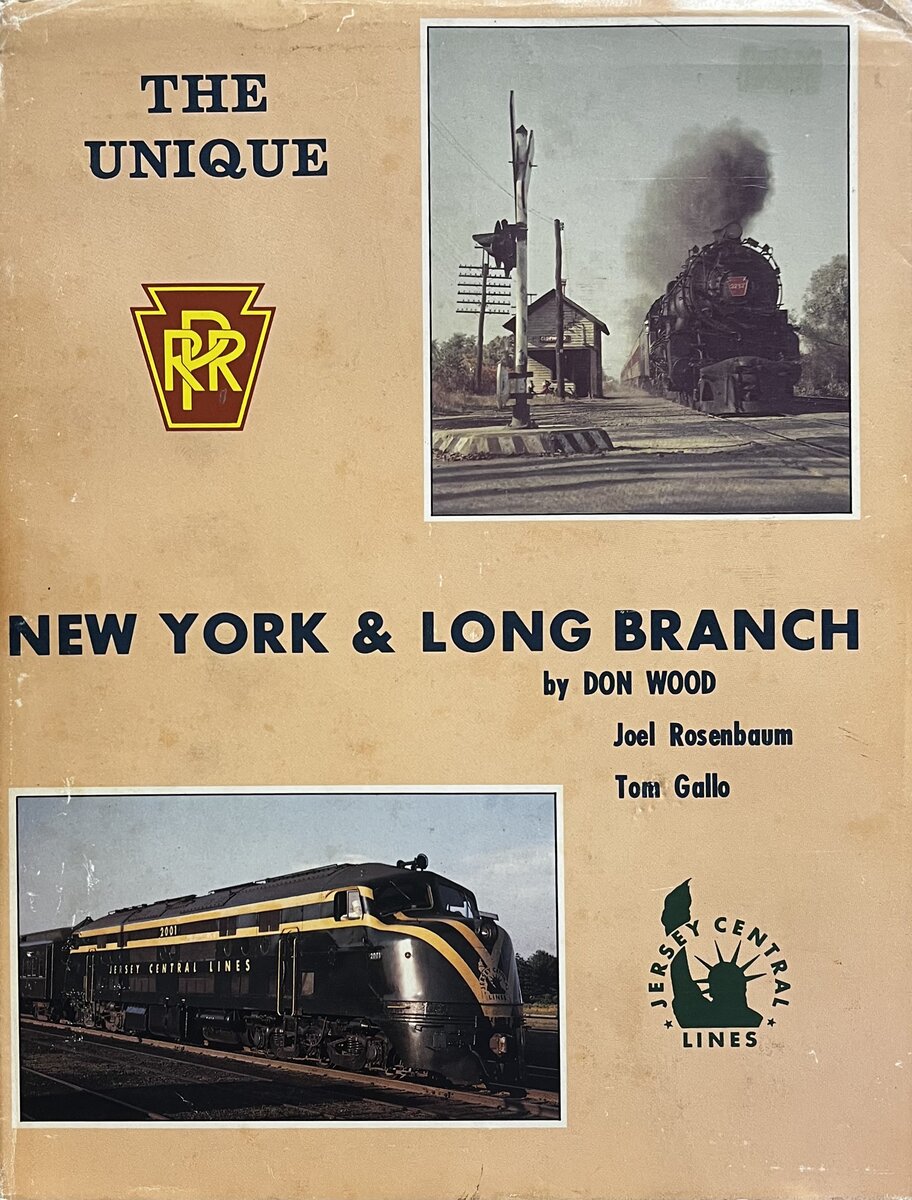The Unique New York & Long Branch Hardcover Book Don Wood, Tom Gallo, Joel R... VG