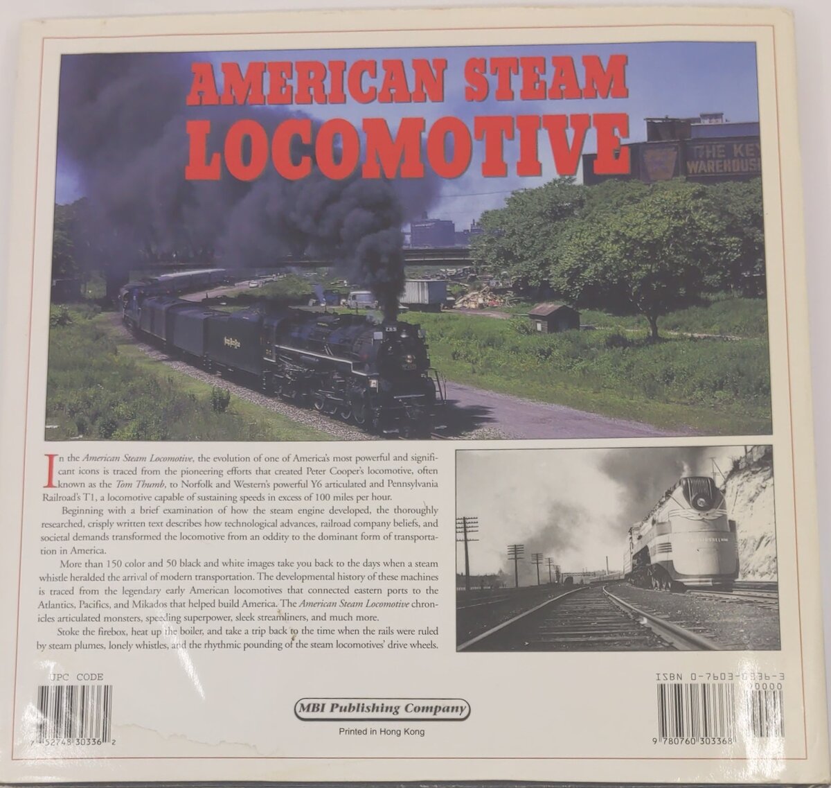 American Steam Locomotive Hardcover Book By Brian Solomon
