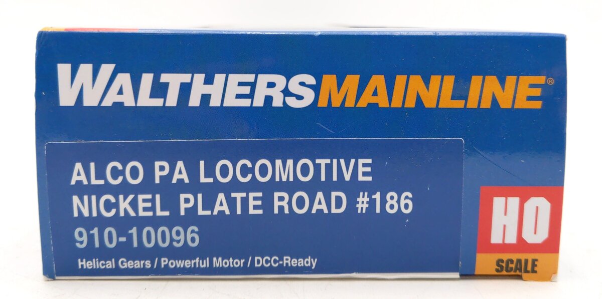 Walthers 910-10096 HO NKP Alco PA Diesel Locomotive Standard DC #186