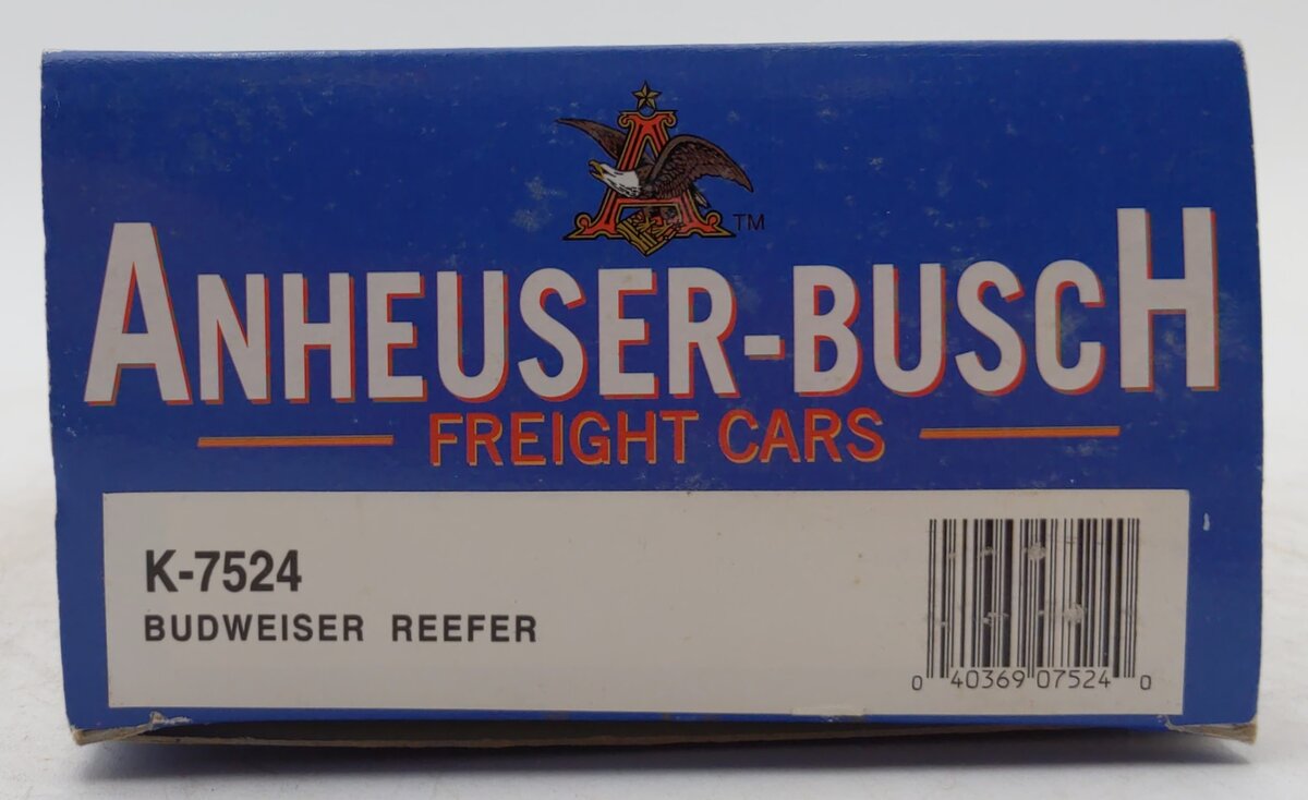 K-Line K642-5602 O Gauge 1999 Anheuser-Busch Holiday Beer Reefer Car NIB