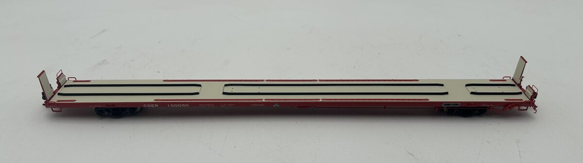 Atlas 20000289 Crab Orchard & Egyptian 89'4" Flatcar #100050