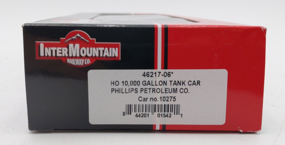 InterMountain 46217-06 HO Scale Phillips Petroleum 10,000 Gallon Tank Car #10275 LN/Box