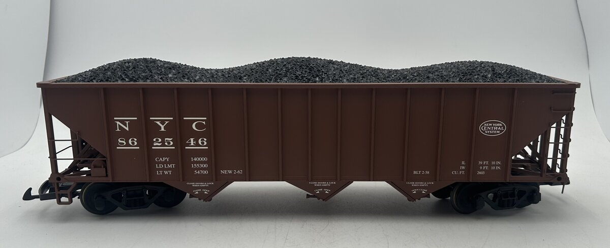 USA Trains 14009 G New York Central 70-Ton 3-Bay Coal Hopper #862546