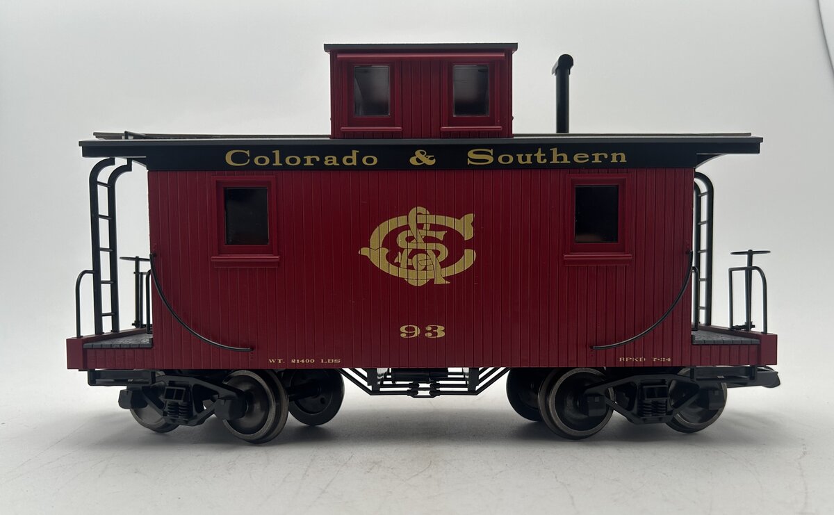 Piko 38969 G Colorado & Southern Wood Caboose #93