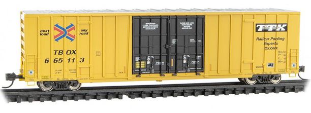 Micro-Trains 12351011 N TTX ver. 1 60' High Cube Boxcar #665113