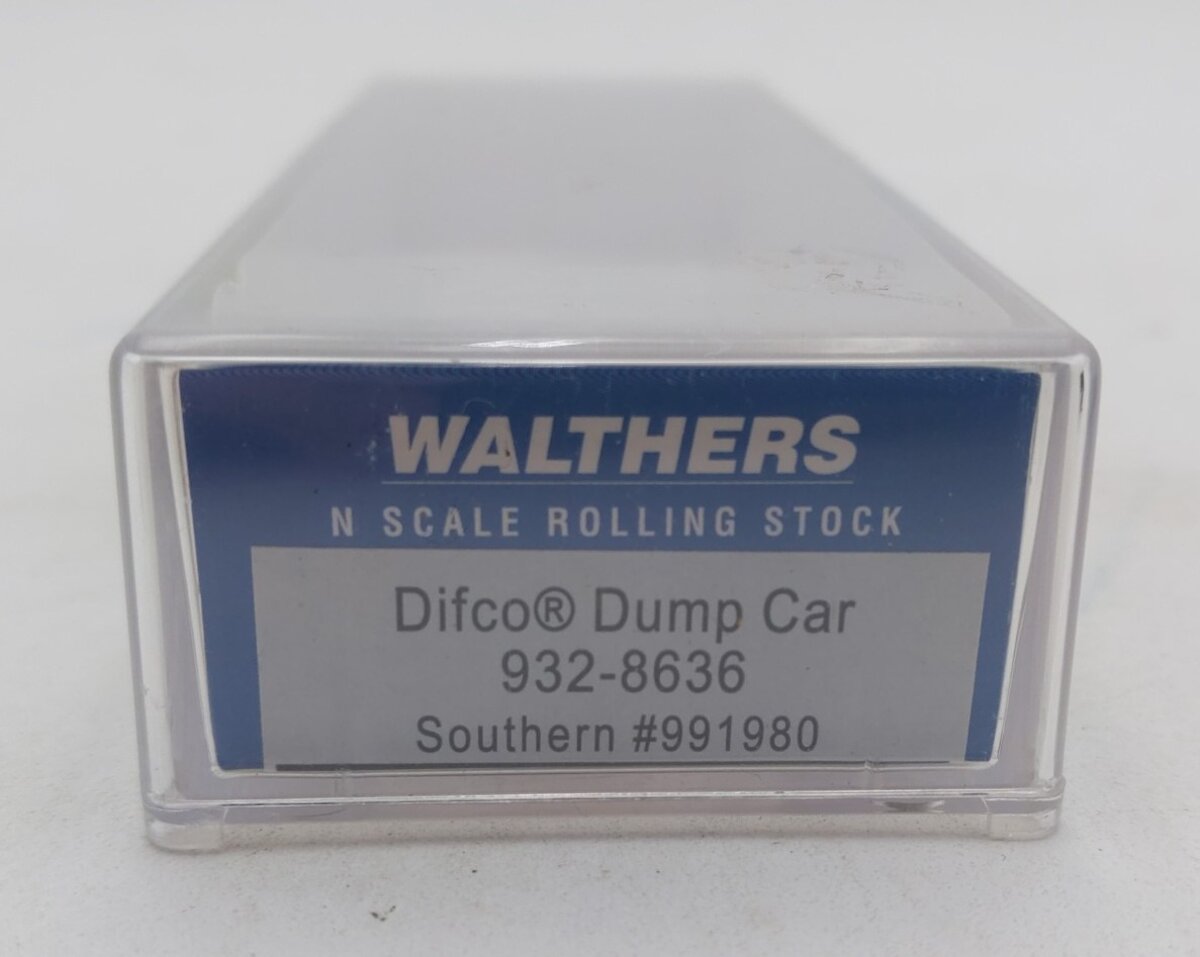 Walthers 932-8636 N Scale Southern Railway Difco Dump Car #991980