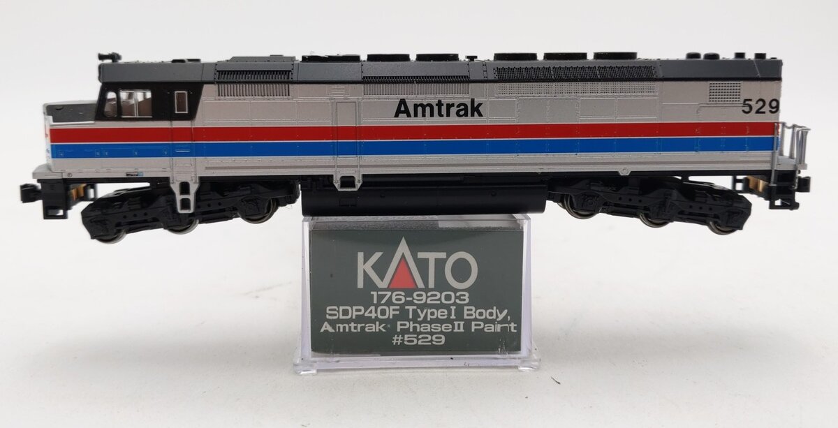 Kato 176-9203-DCC N Amtrak EMD SDP40F Phase II Diesel Locomotive DCC #509