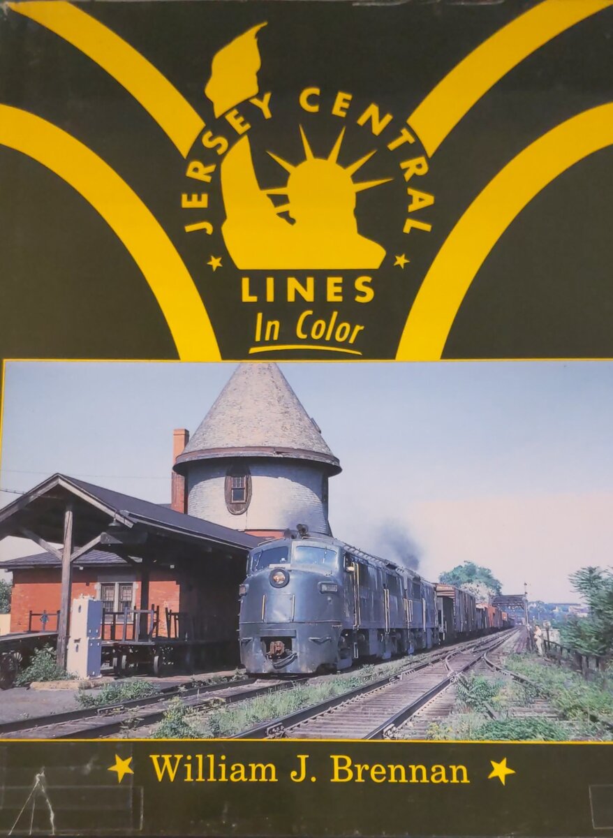 Jersey Central Lines in Color Hardcover Book By William J. Brennan EX