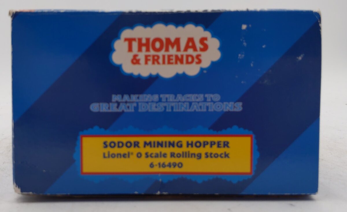 Lionel 6-16490 O Gauge Sodor Mining Hopper with Coal Load