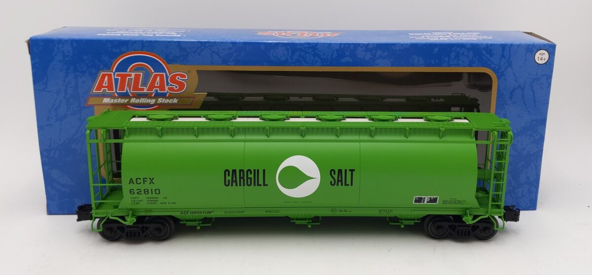 Atlas 3001440 O Cargill Salt 3-Bay Cylindrical Hopper #62810 (3-Rail)
