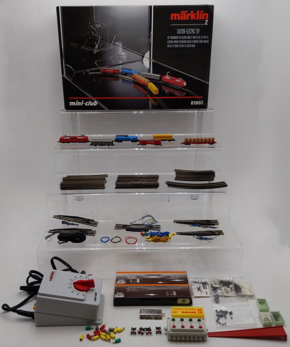 Marklin 81861 German Railroad Z Gauge Electric Freight Train