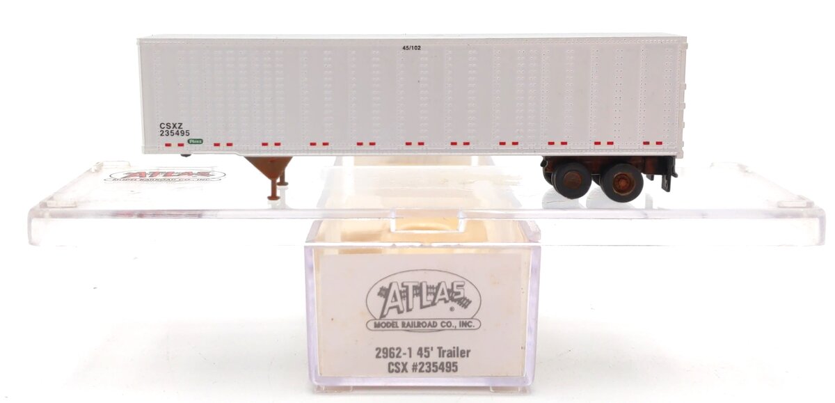 Atlas 2962-1 N Scale CSX 45' Trailer #235495