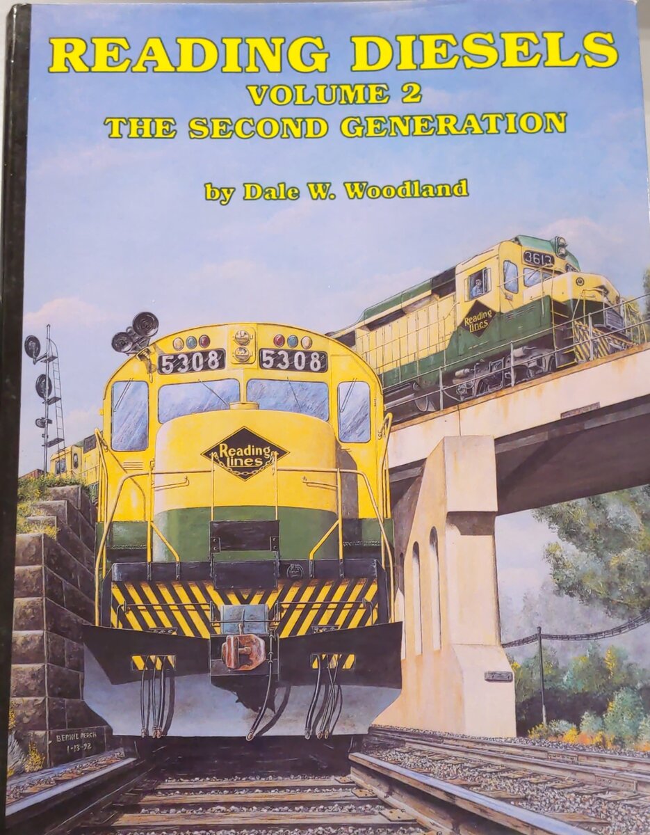 Reading Diesels, Volume 2 Hardcover Book By Dale W. Woodland EX