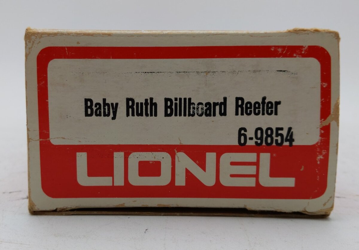 Lionel 6-9854 O Gauge Baby Ruth Billboard Reefer Car LN/Box