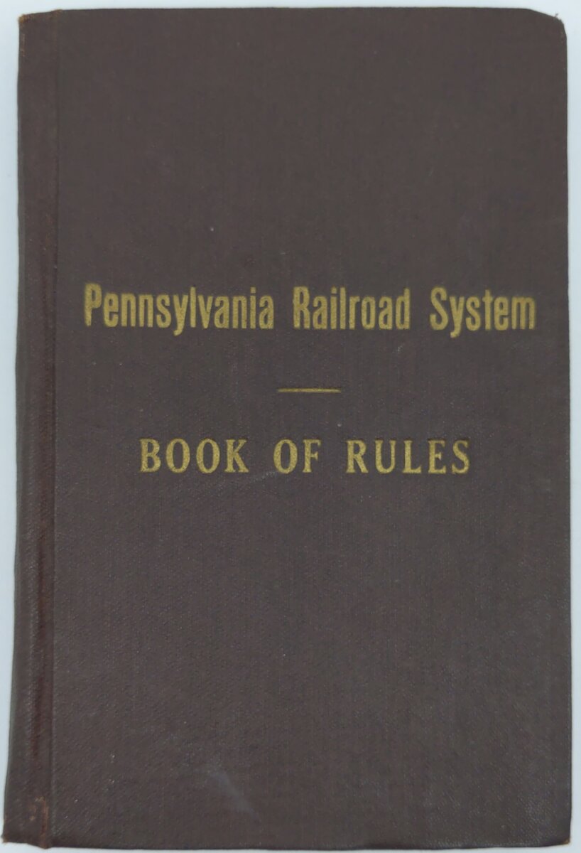 Pennsylvania Railroad System Hardcover Book By Pennsylvania Railroad VG