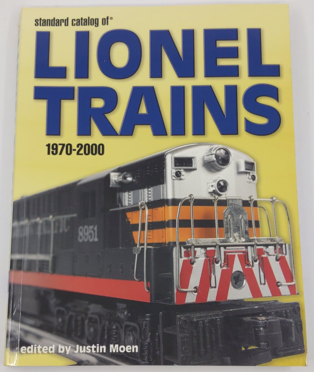 Standard Catalog Of Lionel Trains, 19702000 Paperback Book By David D