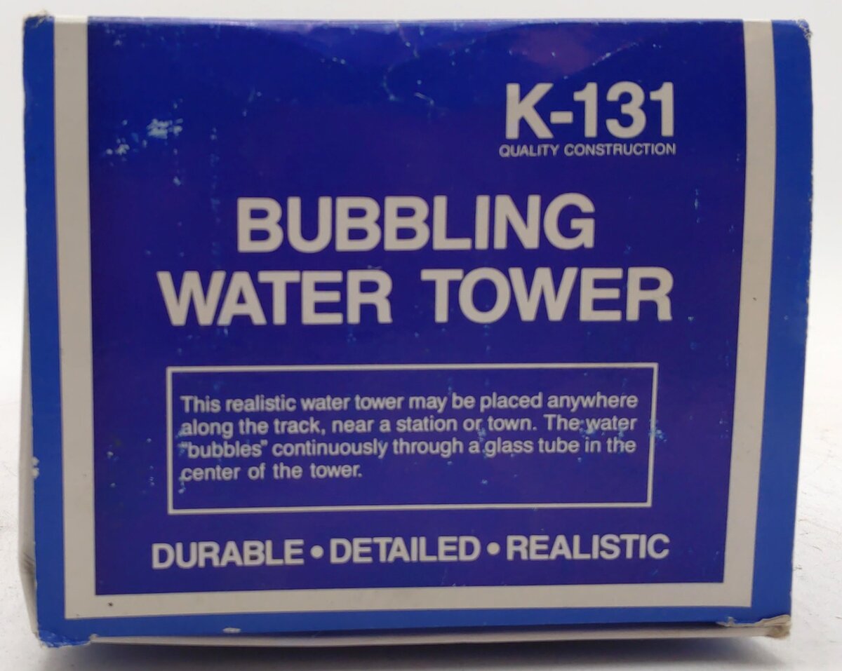 K-Line K-131 O Bubbling Water Tower EX/Box