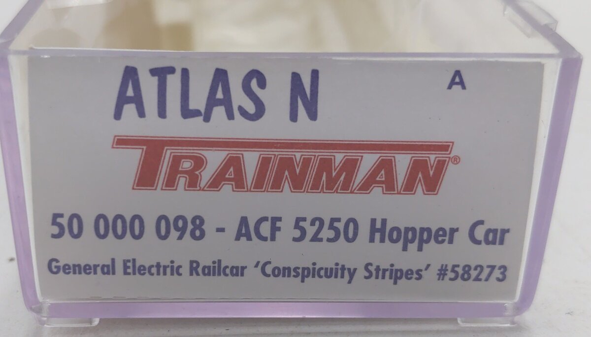 Atlas 50000098 N Scale GE Railcar 5250 Hopper #58273