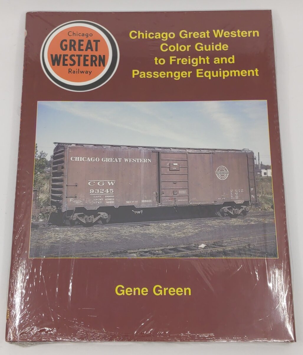 Chicago Great Western color guide to freight and passenger equipment Hardcover MT