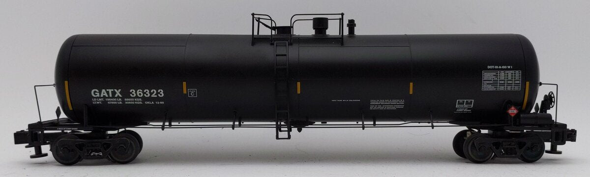 Lionel 6-85082 O GATX 30K Tank Car with Freight Sounds #36323
