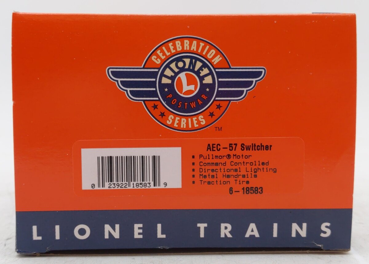 Lionel 6-18583 O Gauge AEC Postwar Celebration Switcher #57 LN/Box