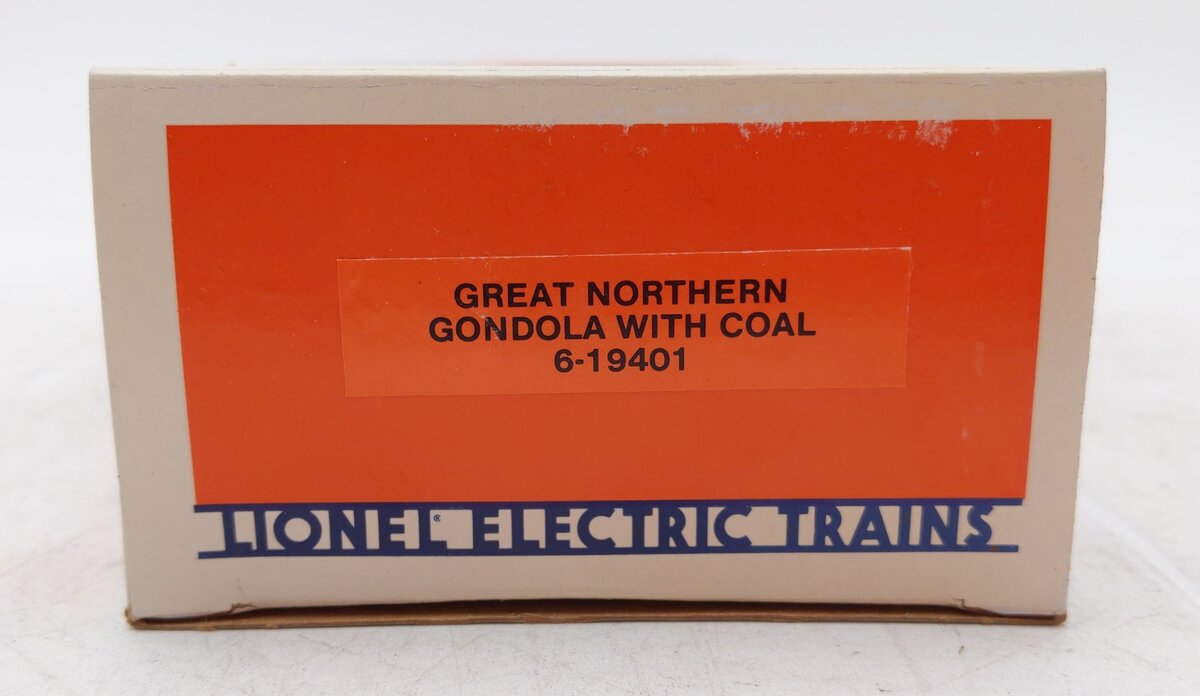 Lionel 6-19401 O Gauge Great Northern Gondola #19401 with Coal Load NIB