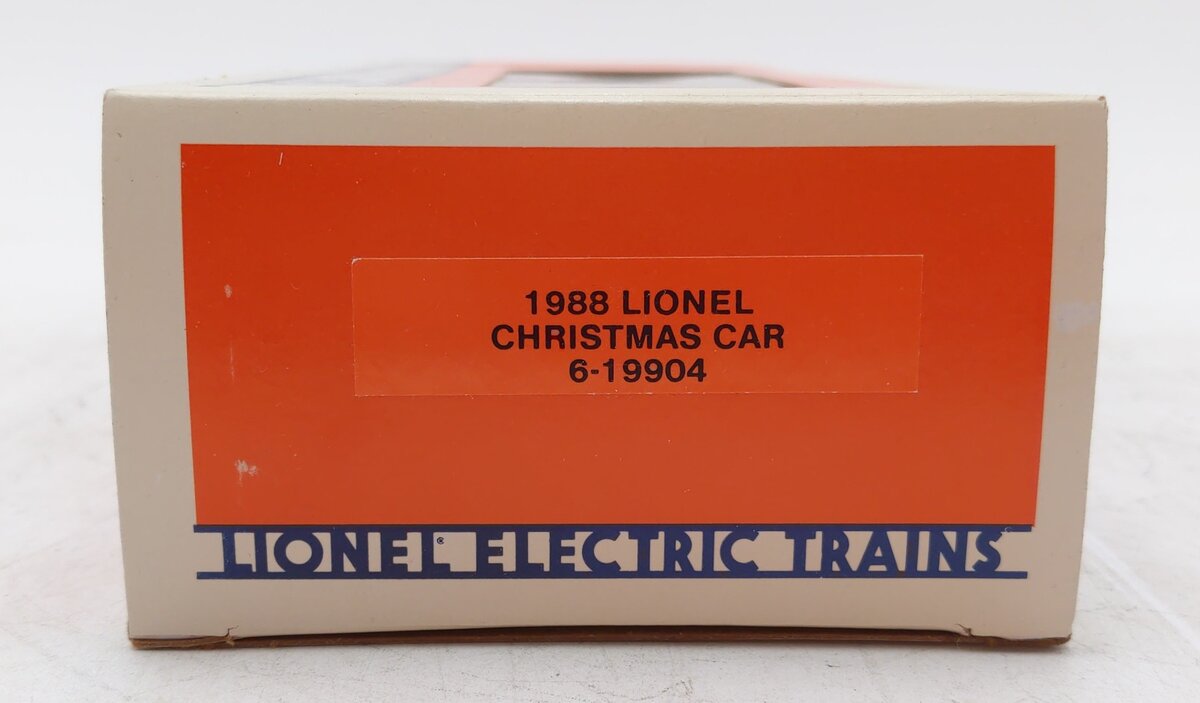 Lionel 6-19904 O Gauge 1988 Christmas Boxcar LN/Box
