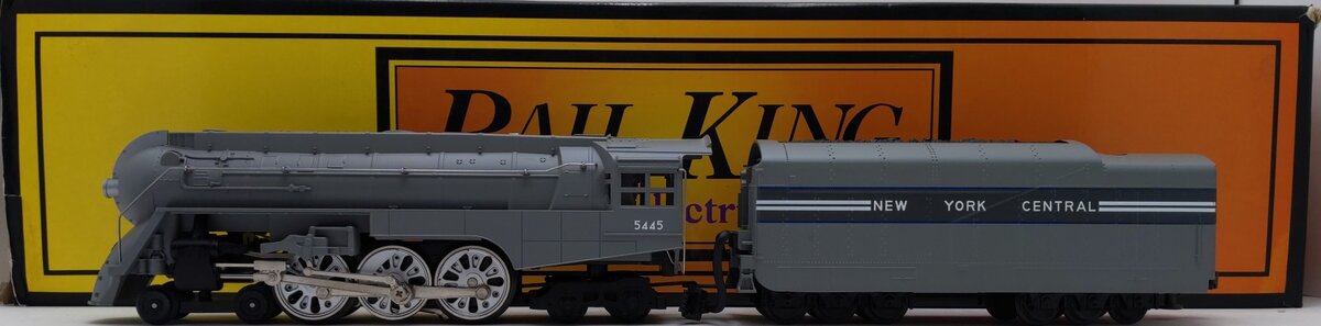 MTH 30-1113-1 O NYC 4-6-4 Dreyfuss Hudson Steam Locomotive
