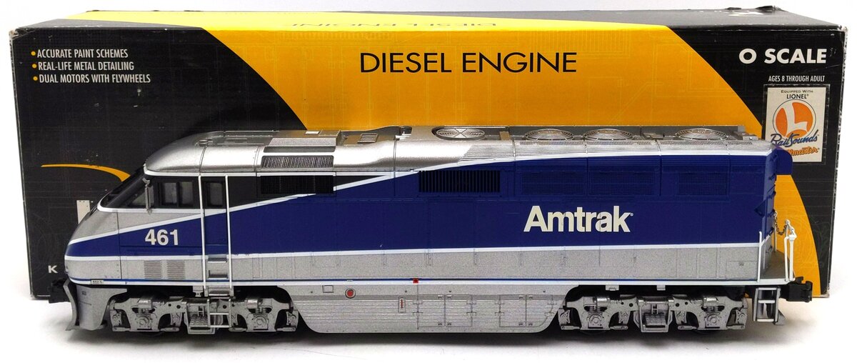 K-Line K2403-0461 O Amtrak F59PHI Diesel Locomotive #461 EX